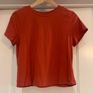 Old Navy Red Short Sleeve Tee